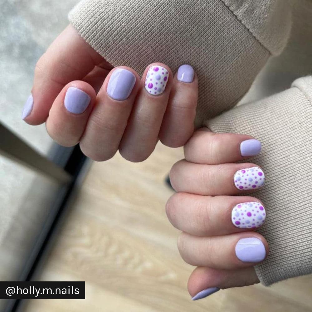 Gelous Lavender Whisper gel nail polish - Instagram Photo