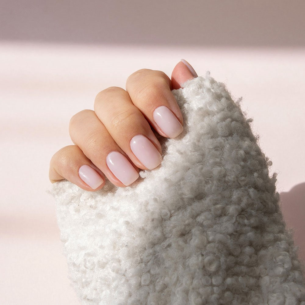 Gelous Message in a Bottle HEMA & TPO Free gel nail polish swatch - photographed in New Zealand on model
