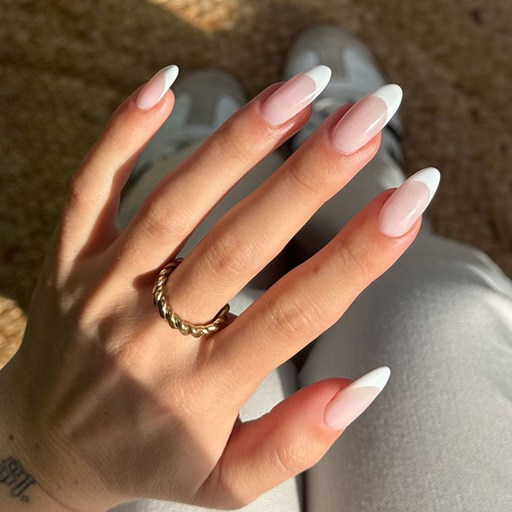 Gelous Message in a Bottle gel nail polish swatch - photographed in New Zealand on model