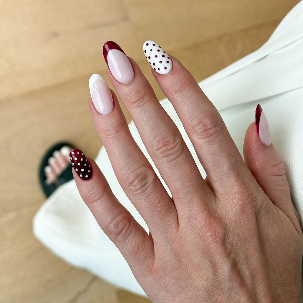 Gelous Message in a Bottle gel nail polish swatch - photographed in New Zealand on model