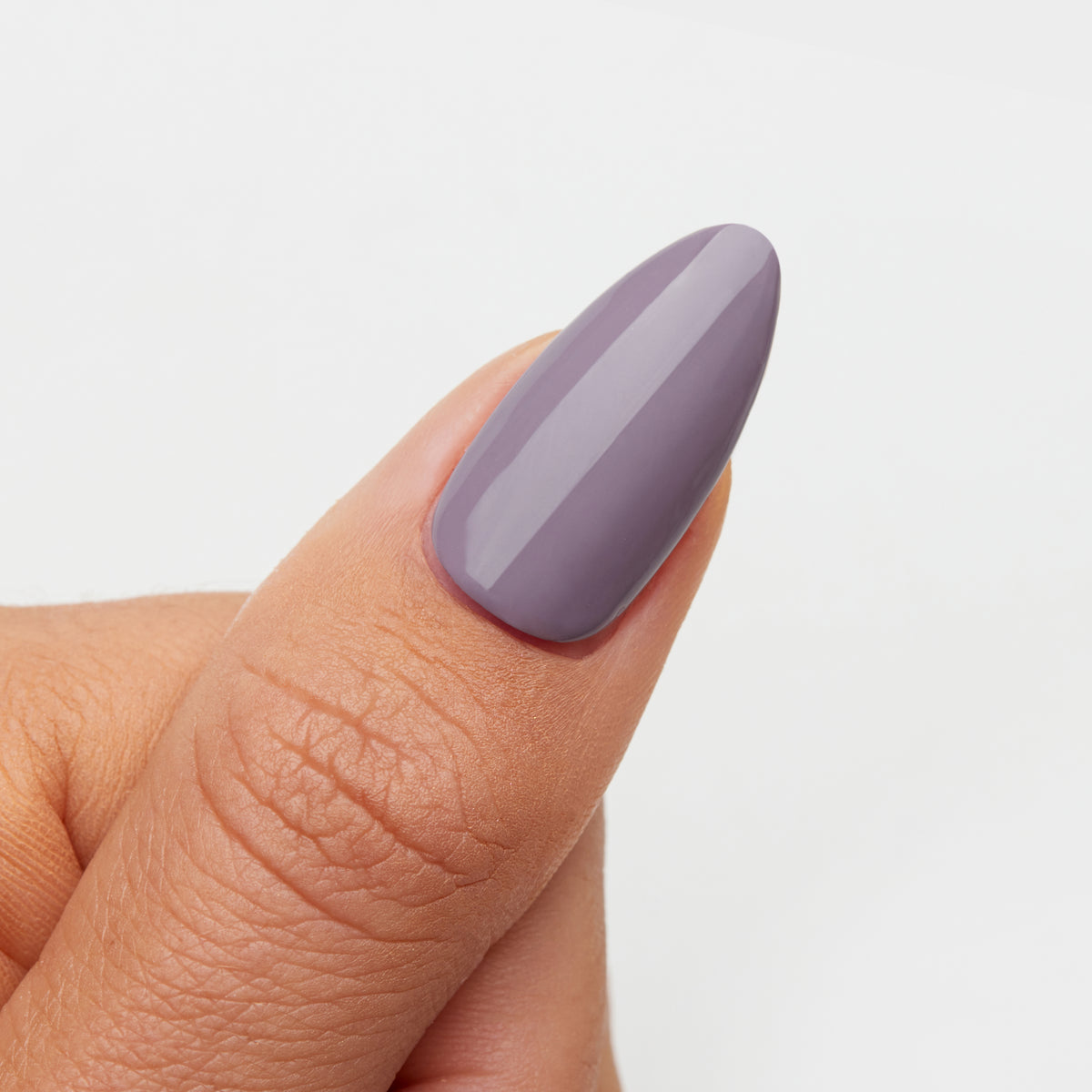 Gelous Moody in Mauve gel nail polish swatch - photographed in New Zealand