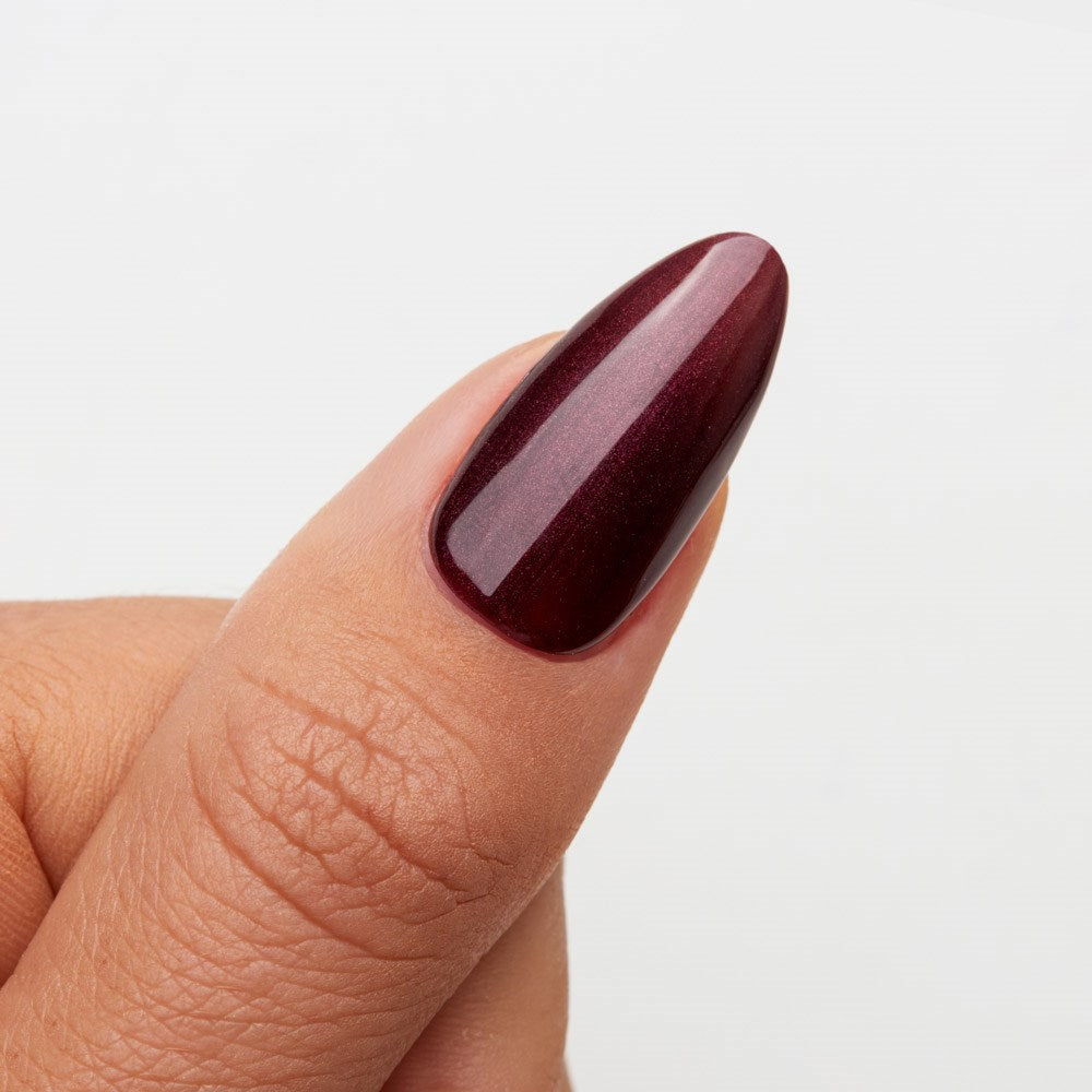 Gelous Mull it Over HEMA & TPO Free gel nail polish swatch - photographed in New Zealand on model