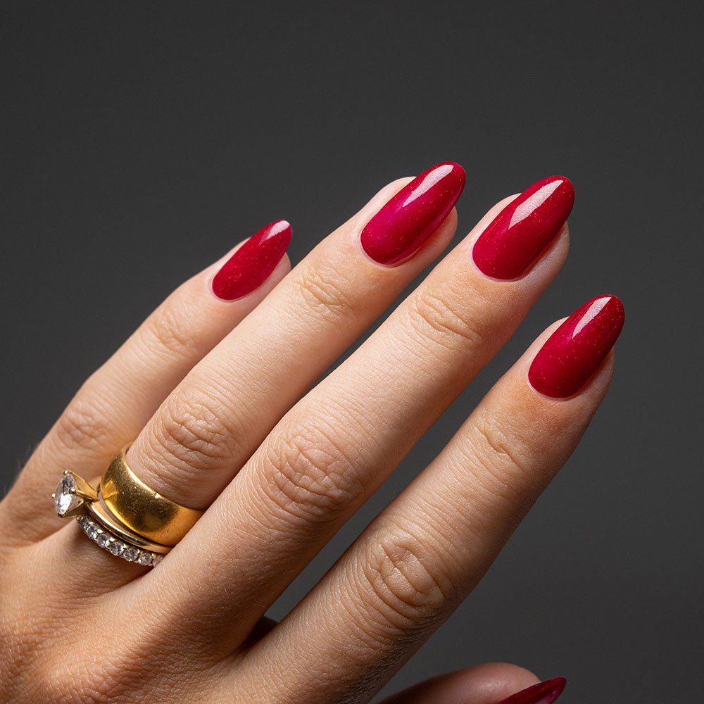 Gelous Murder on the Dancefloor gel nail polish swatch - photographed in New Zealand