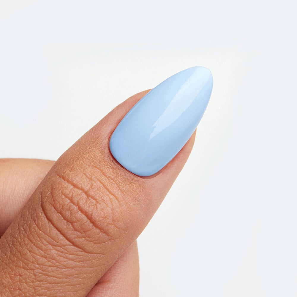 Gelous Morning Glory HEMA & TPO Free gel nail polish swatch - photographed in New Zealand on model