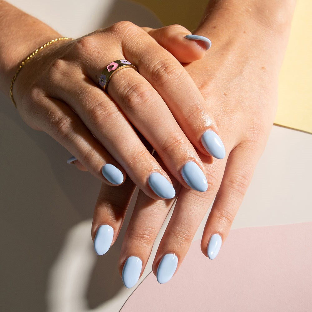 Gelous Morning Glory HEMA & TPO Free gel nail polish - photographed in New Zealand on model