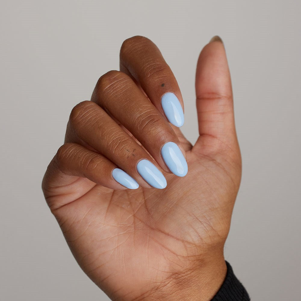 Gelous Morning Glory HEMA & TPO Free gel nail polish - photographed in New Zealand on model