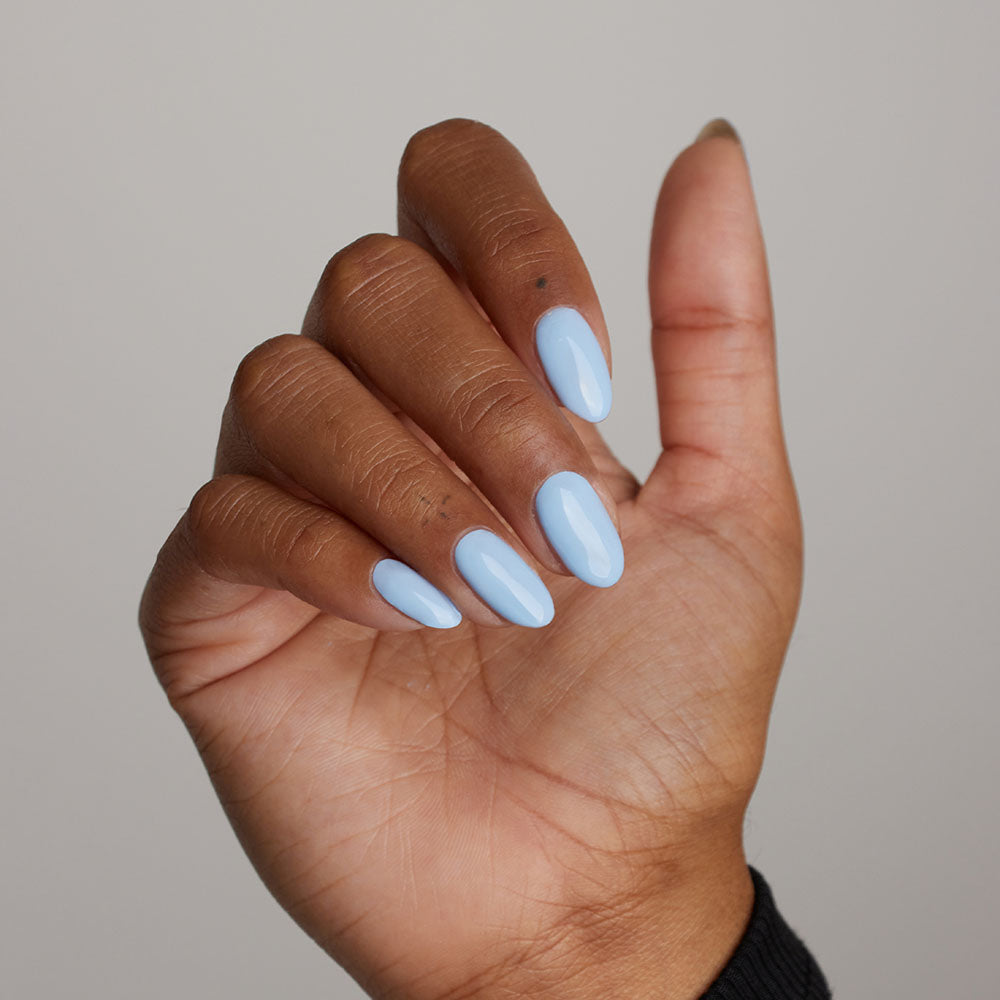 Gelous Morning Glory gel nail polish - photographed in New Zealand on model