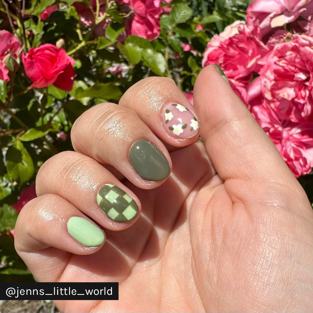 Gelous Matcha gel nail polish - Instagram Photo