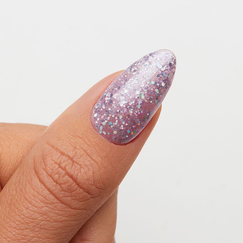 Gelous Milky Way gel nail polish swatch - photographed in New Zealand