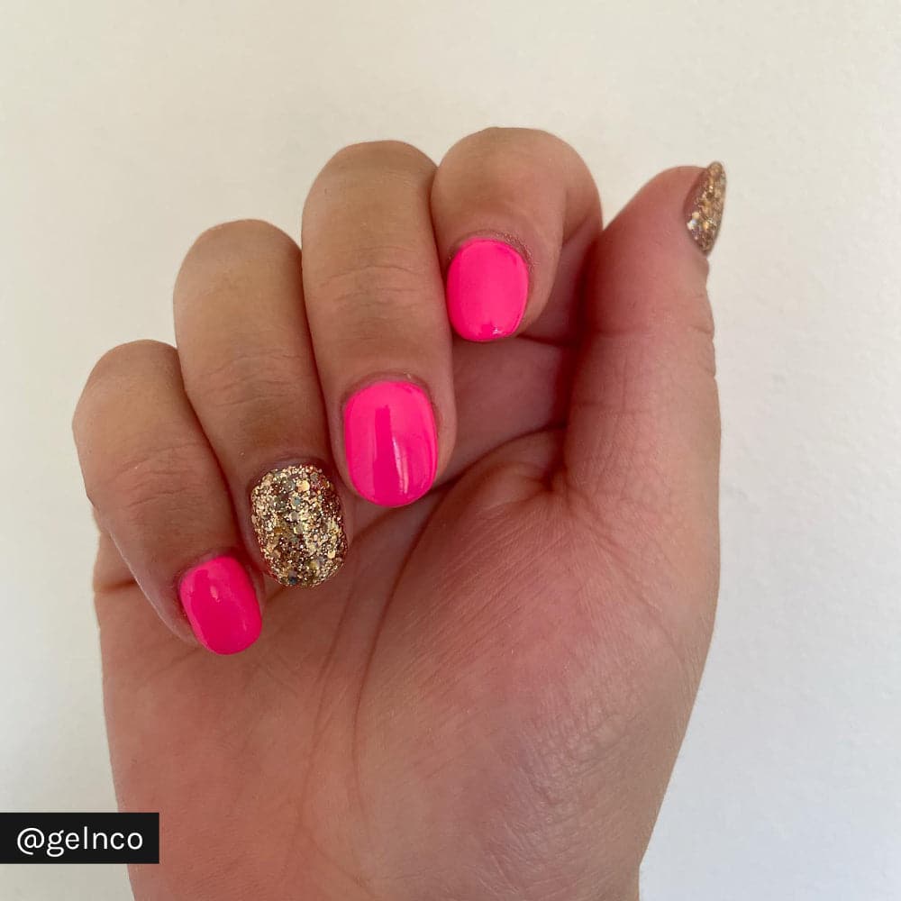 Gelous Neon Barbie gel nail polish - Instagram Photo