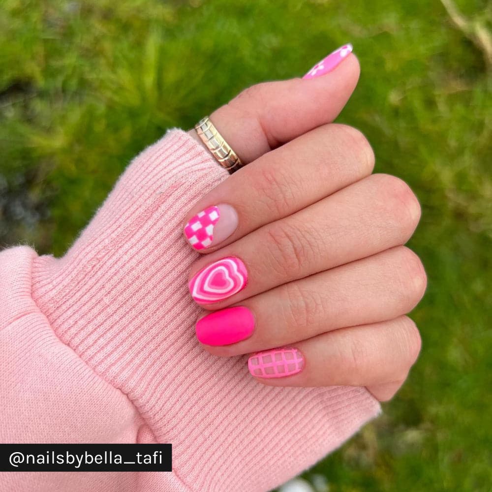 Gelous Neon Barbie gel nail polish - Instagram Photo