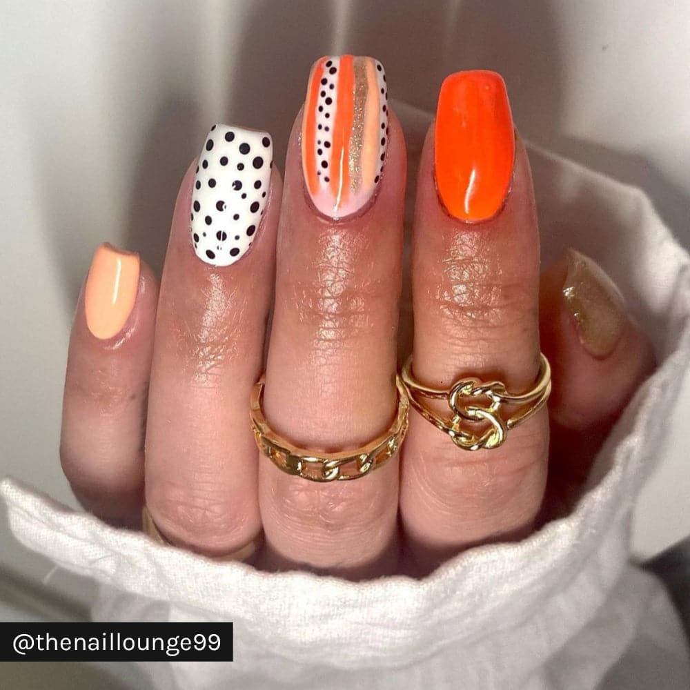 Gelous Orange Sherbet gel nail polish - Instagram Photo