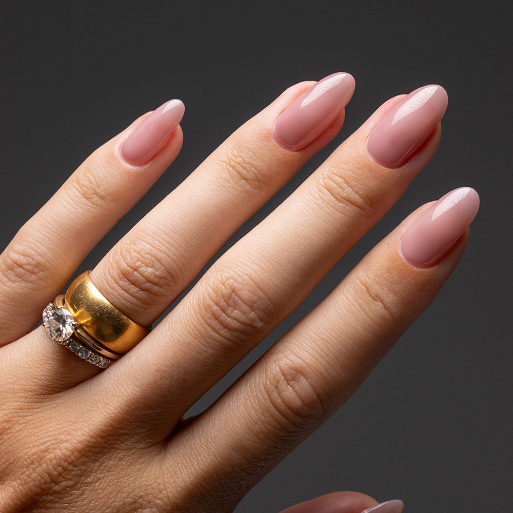 Gelous On The Down Low gel nail polish swatch - photographed in New Zealand