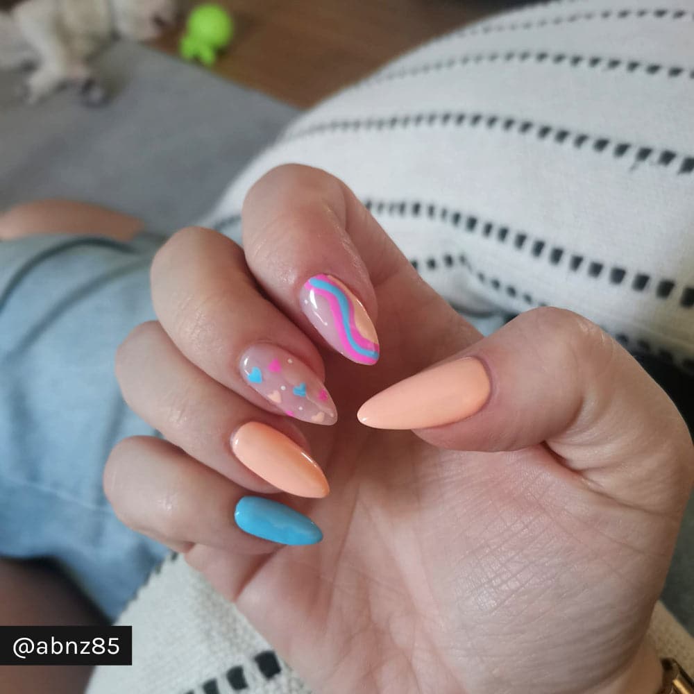 Gelous Peaches and Cream gel nail polish - Instagram Photo