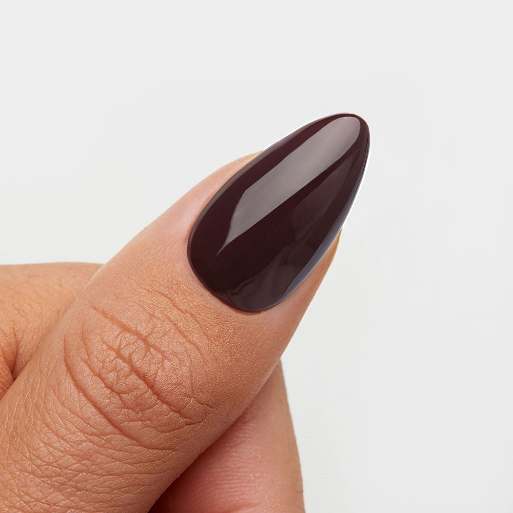 Gelous Pudding HEMA & TPO Free gel nail polish swatch - photographed in New Zealand