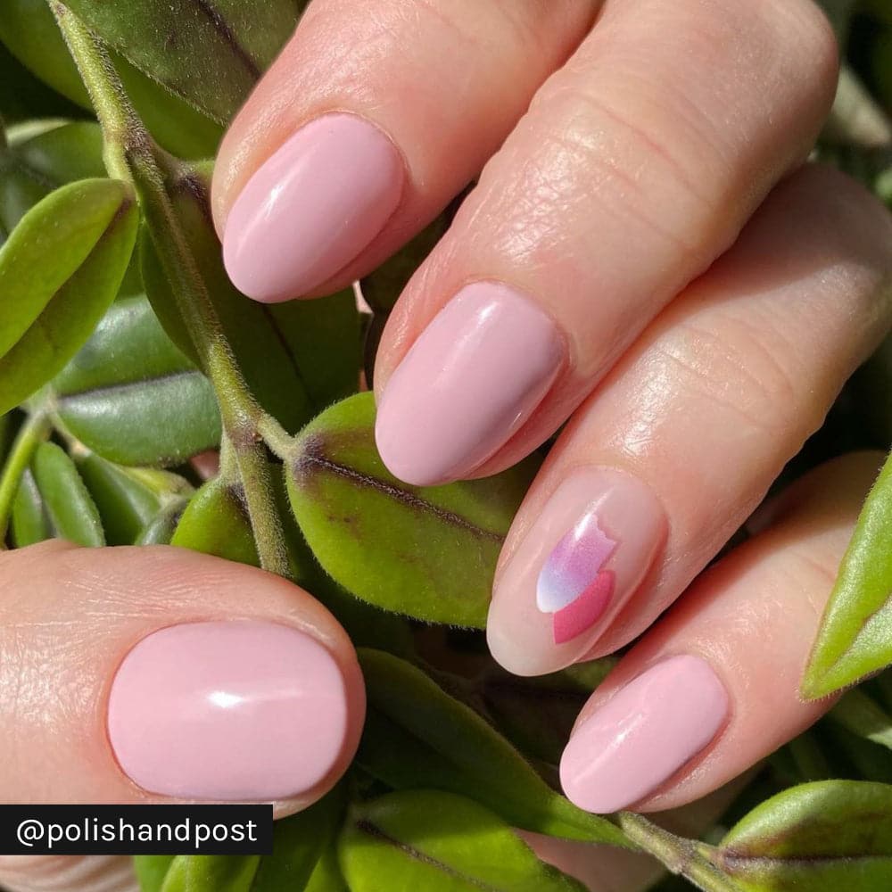 Gelous Pretty in Pink gel nail polish - Instagram Photo