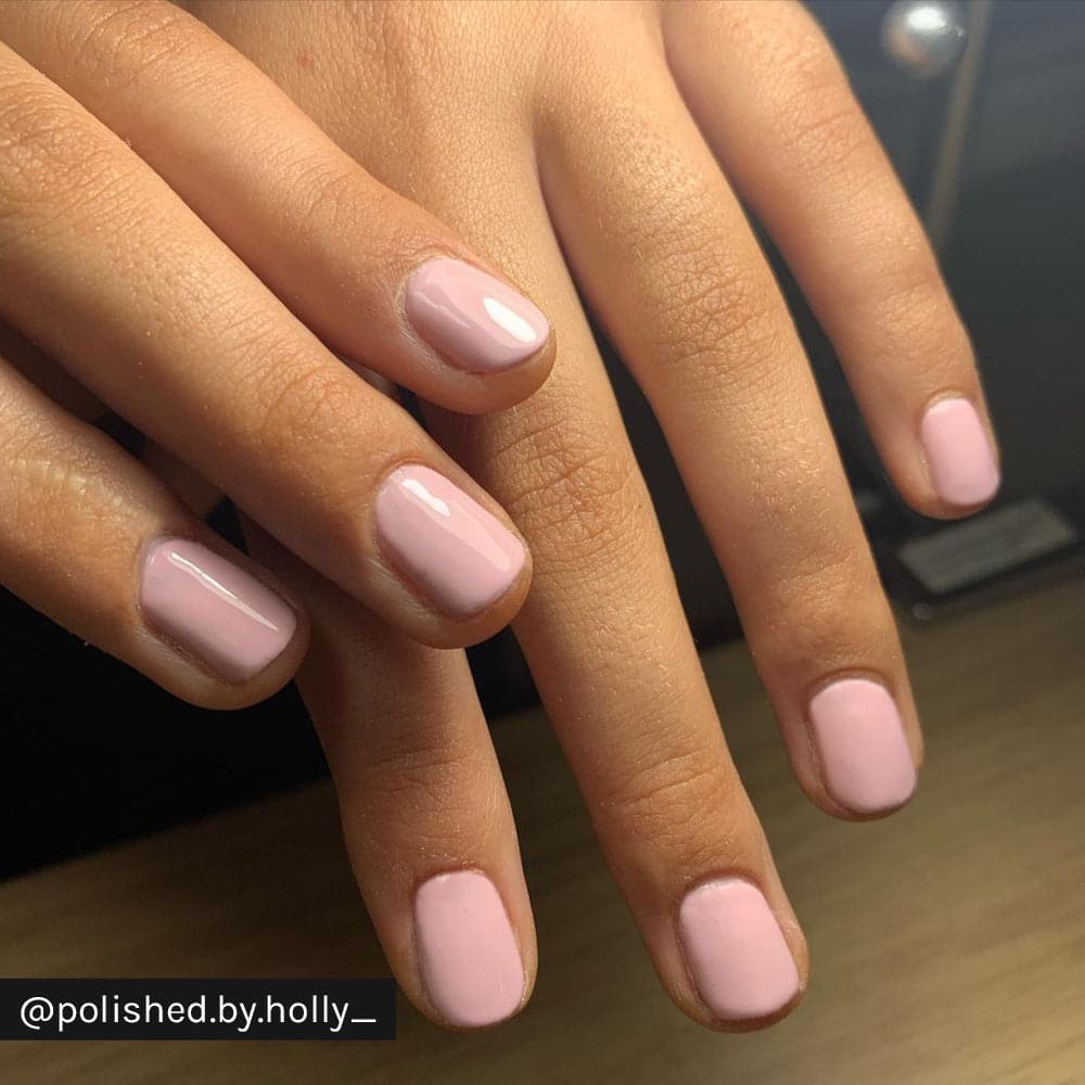 Gelous Pretty in Pink gel nail polish - Instagram Photo