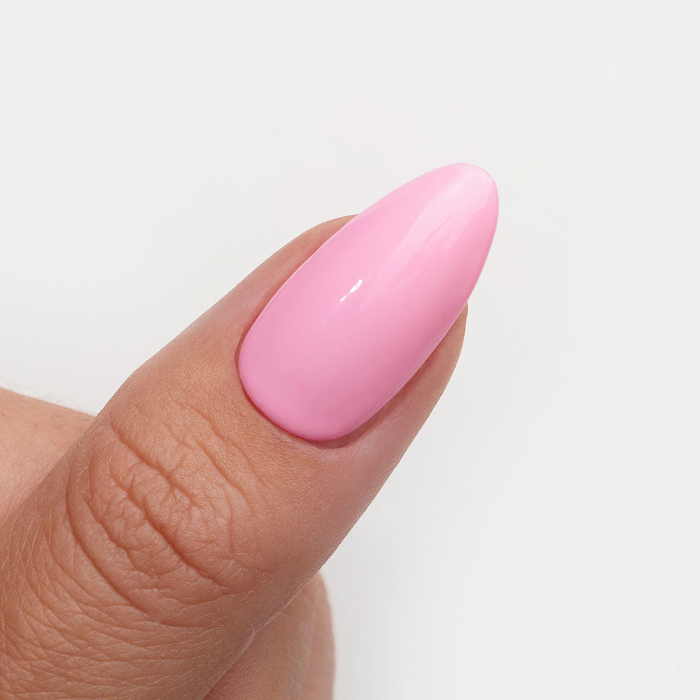 Gelous Pink lady HEMA & TPO-Free gel nail polish swatch - photographed in New Zealand