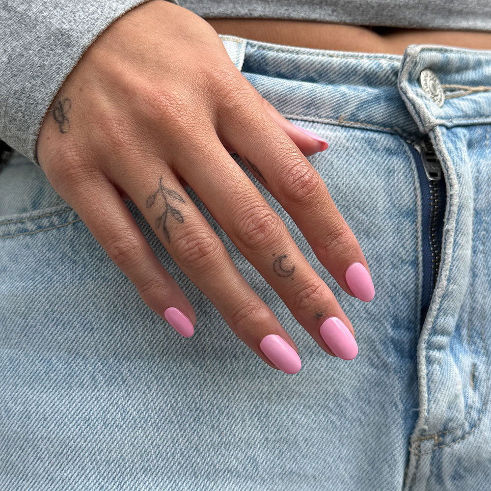 Gelous Pink Lady HEMA & TPO-Free gel nail polish - photographed in New Zealand