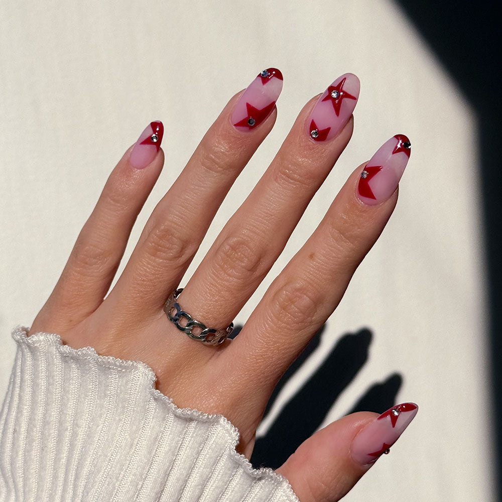Gelous Peony HEMA & TPO Free gel nail polish - photographed in New Zealand on model