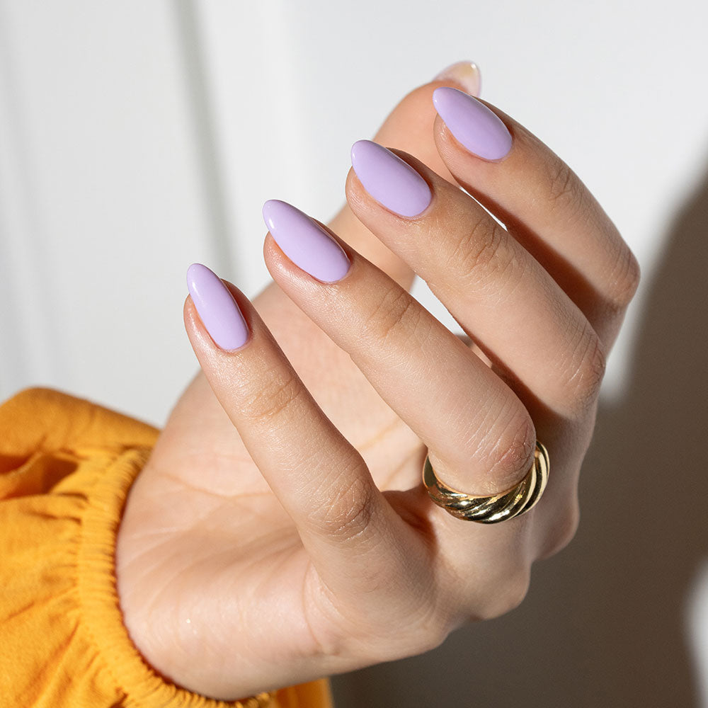Gelous Purplexed HEMA & TPO-Free gel nail polish swatch - photographed in New Zealand