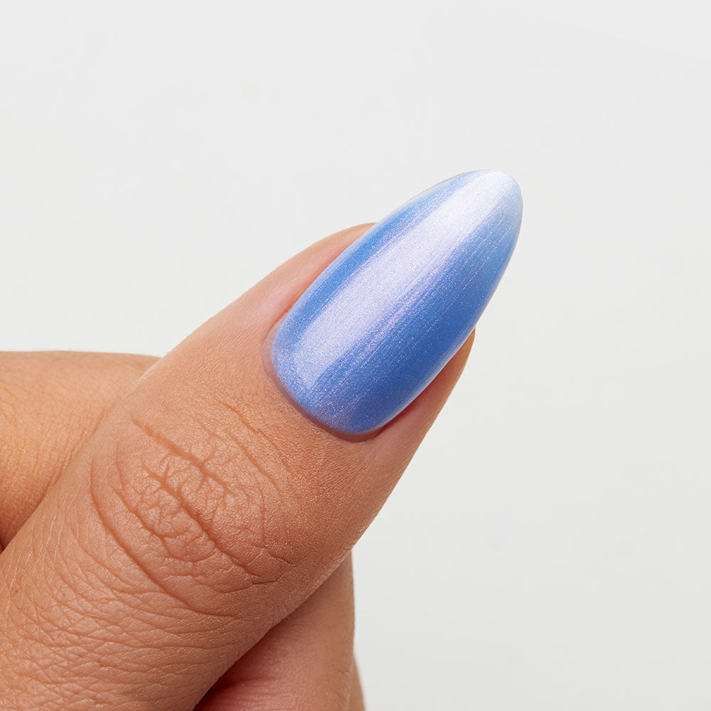 Gelous Pearlescent Ursula gel nail polish swatch - photographed in New Zealand