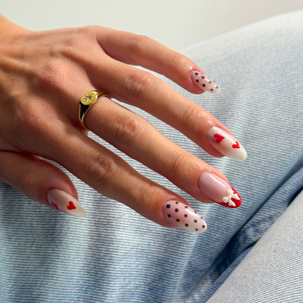Gelous Queen of Hearts HEMA & TPO Free gel nail polish - photographed in New Zealand on model