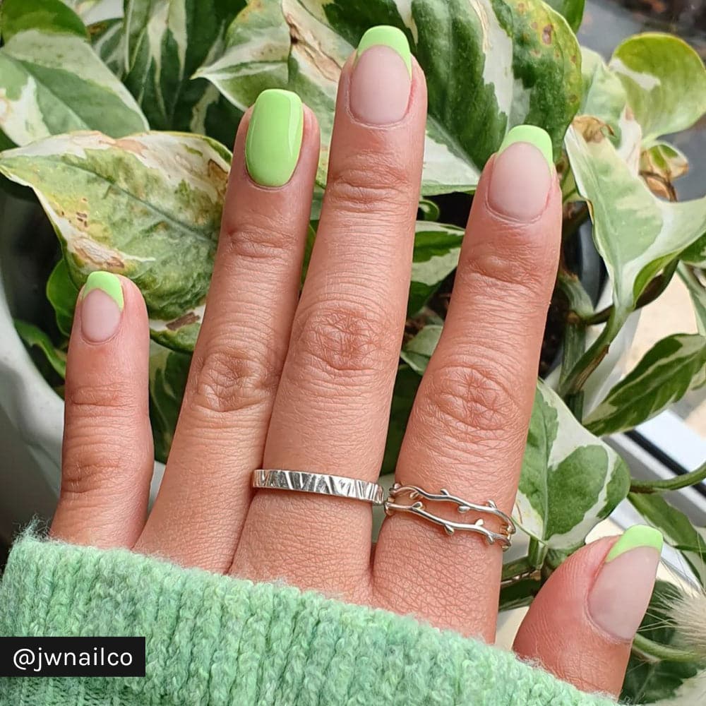 Gelous Read Between the Limes gel nail polish - Instagram Photo