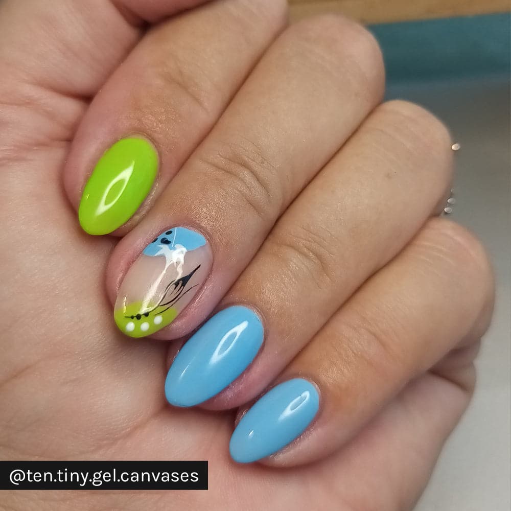 Gelous Rain Dance gel nail polish - Instagram Photo