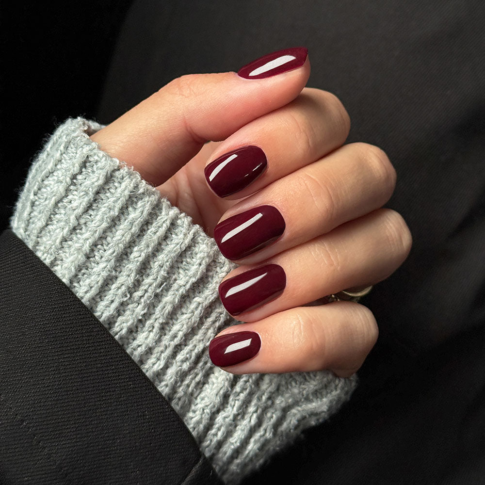 Gelous Rendezvous HEMA & TPO Free gel nail polish - photographed in New Zealand on model