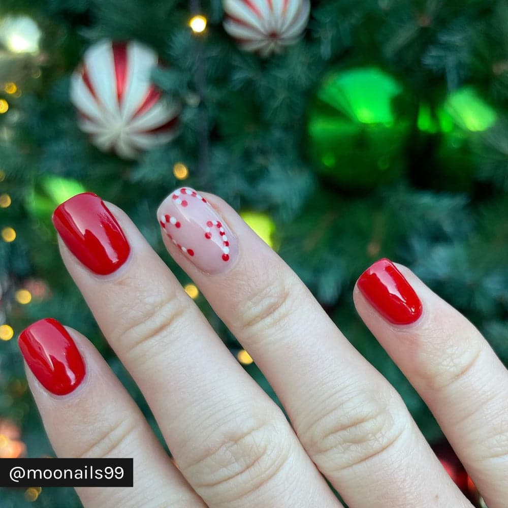 Gelous Red Sass gel nail polish - Instagram Photo