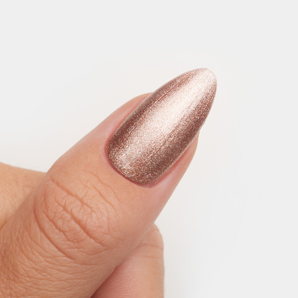Gelous Rose Tinted Glasses gel nail polish swatch - photographed in New Zealand