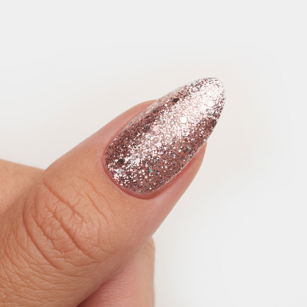 Gelous Razzle Dazzle gel nail polish swatch - photographed in New Zealand