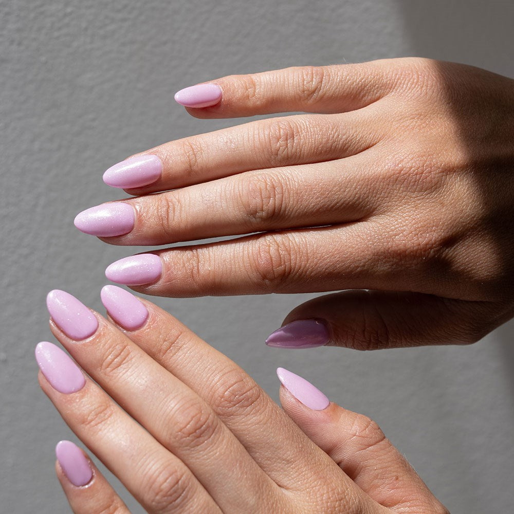 Gelous Sugar Plum gel nail polish - photographed in New Zealand on model