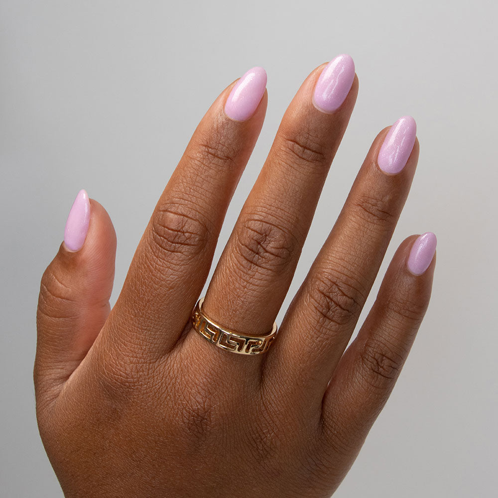 Gelous Sugar Plum gel nail polish - photographed in New Zealand on model