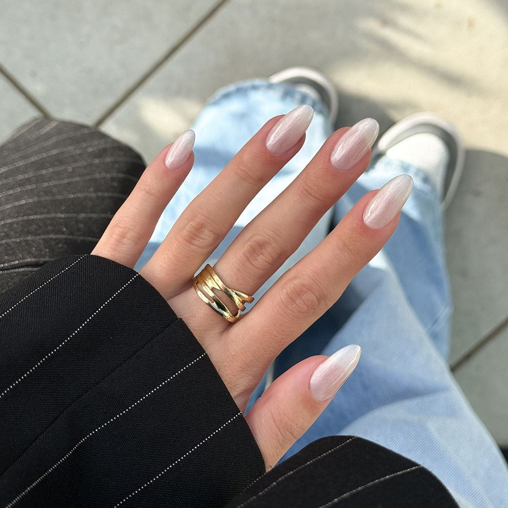 Gelous Silk HEMA & TPO Free gel nail polish - photographed in New Zealand on model