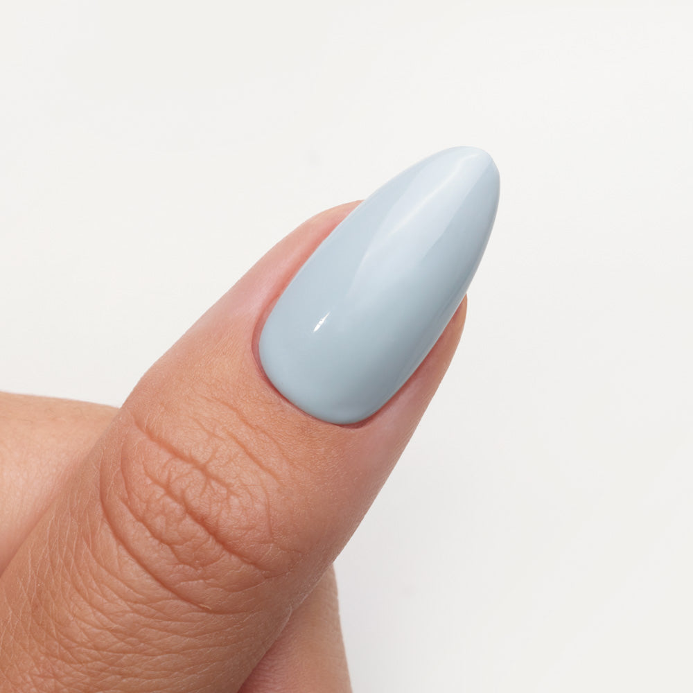 Gelous Smoke on the Water gel nail polish swatch - photographed in New Zealand
