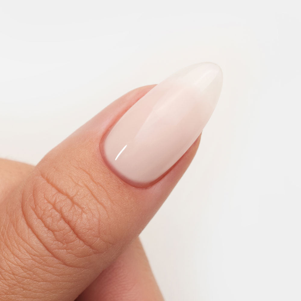 Gelous Spilt Milk gel nail polish swatch - photographed in New Zealand
