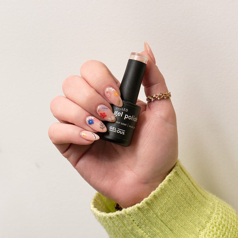Gelous Spilt Milk gel nail polish - photographed in New Zealand on model
