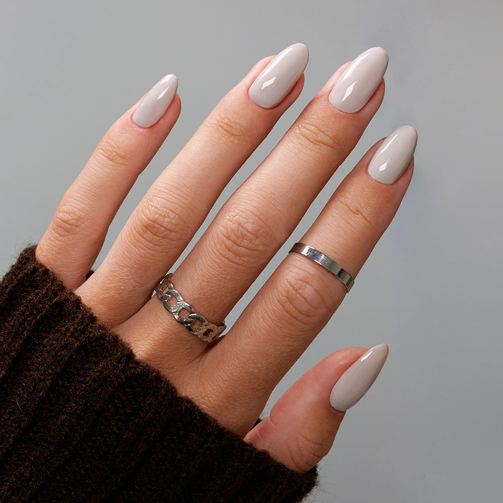 Gelous Skipping Stones gel nail polish swatch - photographed in New Zealand