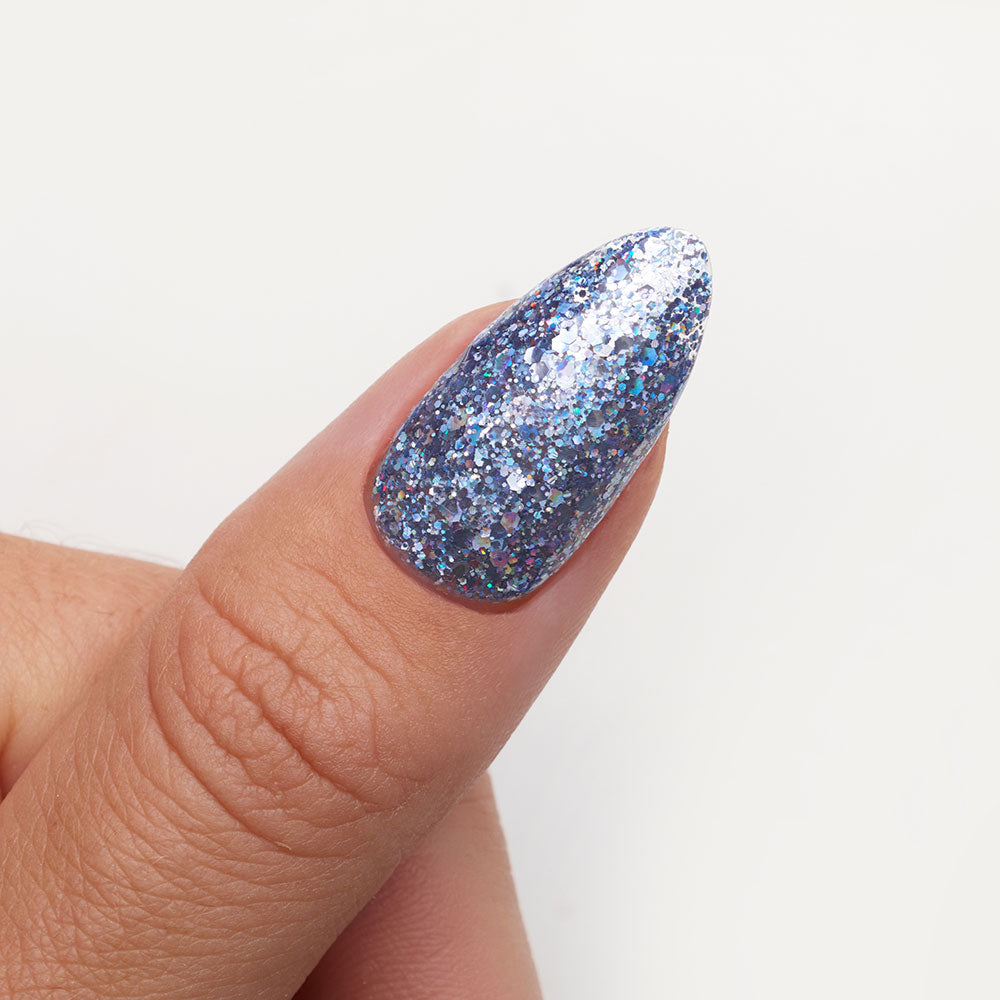 Gelous Stardust gel nail polish swatch - photographed in New Zealand