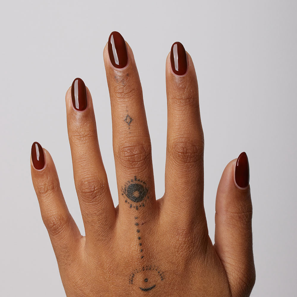 Gelous Stumped gel nail polish swatch - photographed in New Zealand