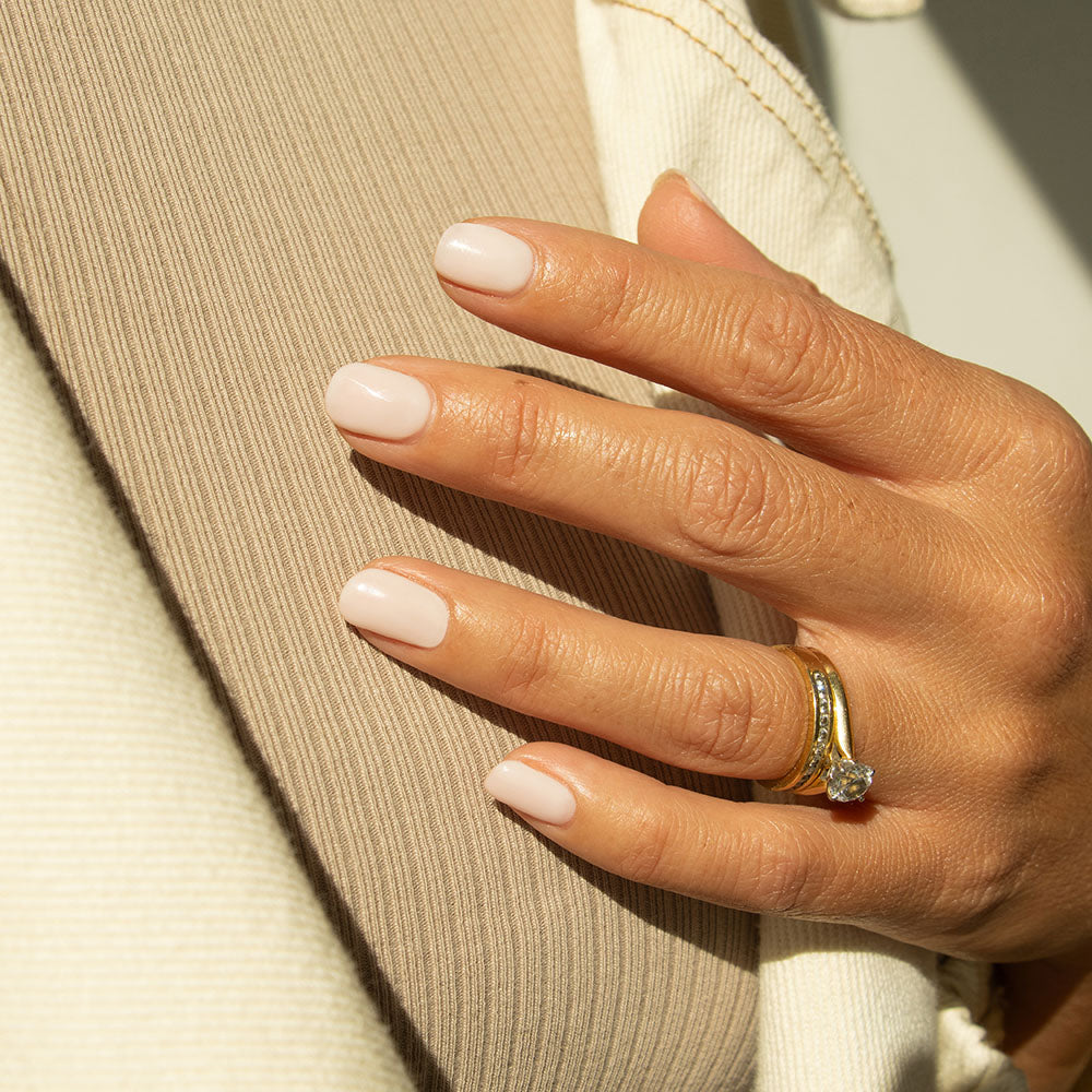 Gelous Swan Lake gel nail polish swatch - photographed in New Zealand