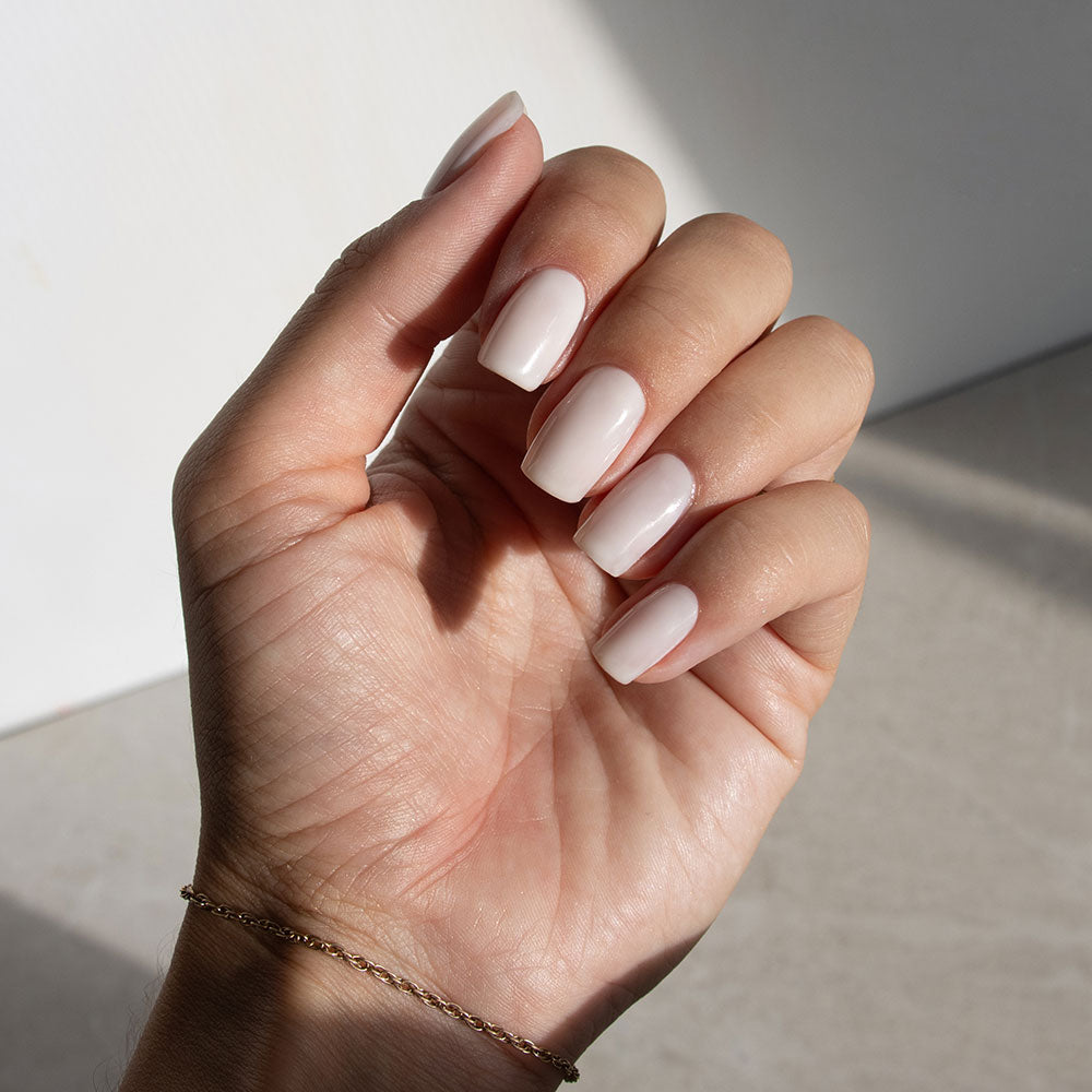 Gelous Swan Lake gel nail polish swatch - photographed in New Zealand