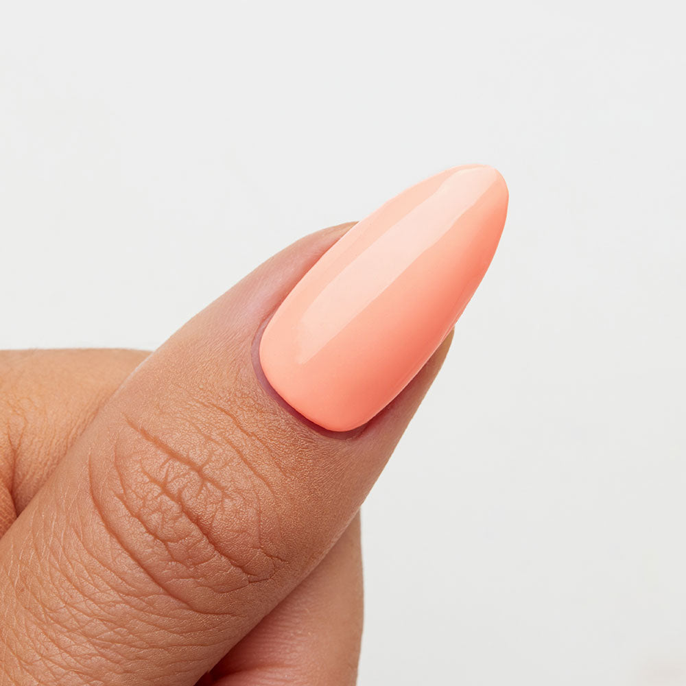 Gelous Tropic Like It's Hot gel nail polish swatch - photographed in New Zealand