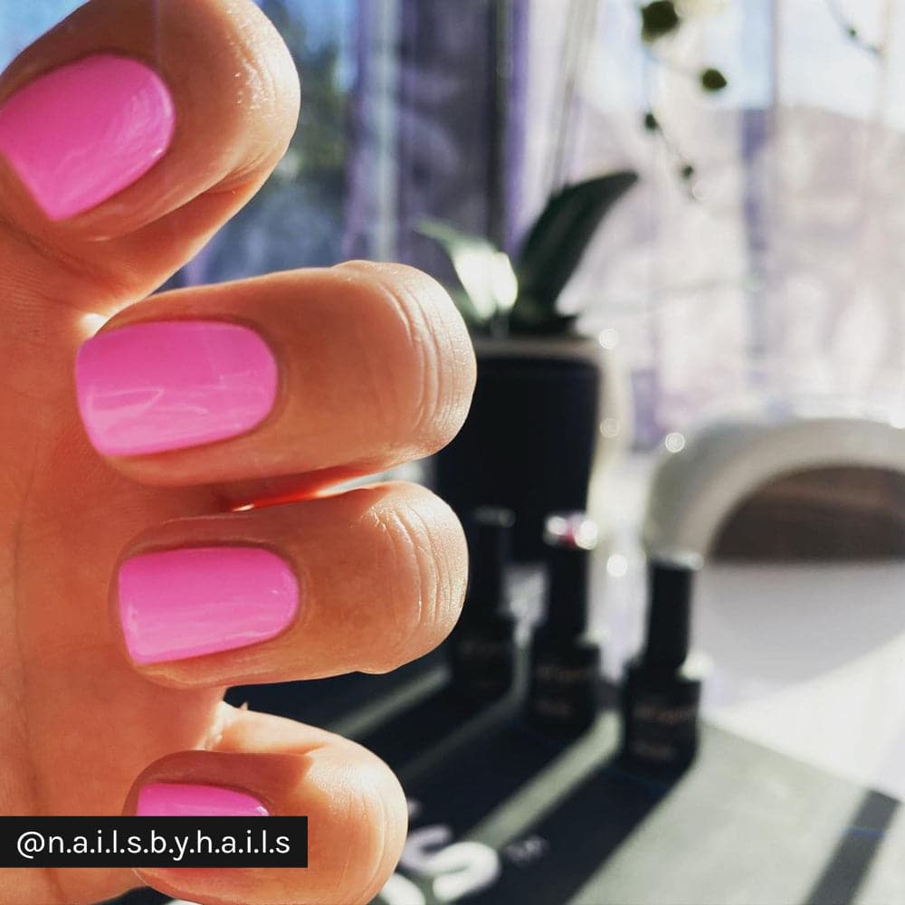 Gelous Tickled Pink gel nail polish - Instagram Photo