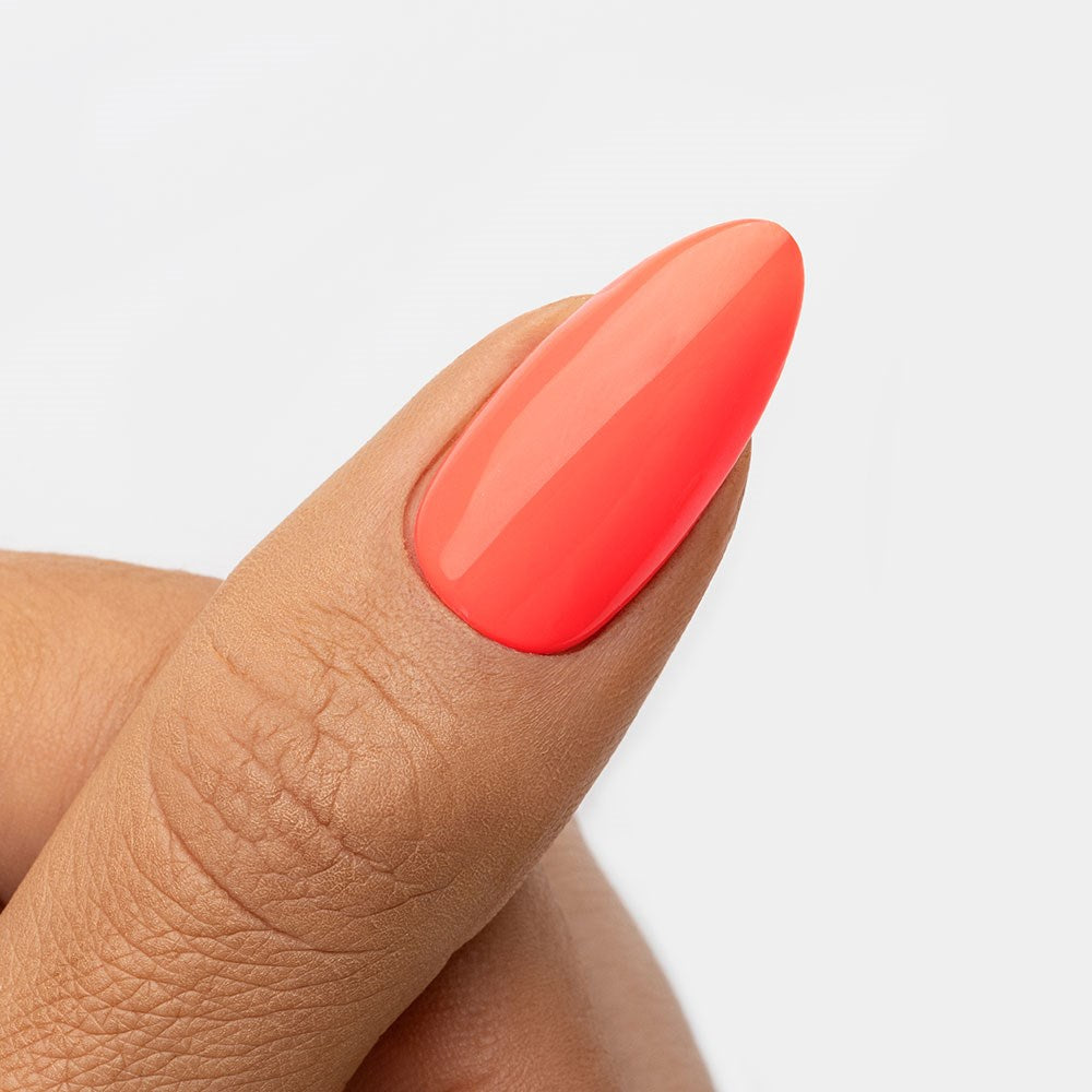 Gelous Tropicana gel nail polish - photographed in New Zealand on model