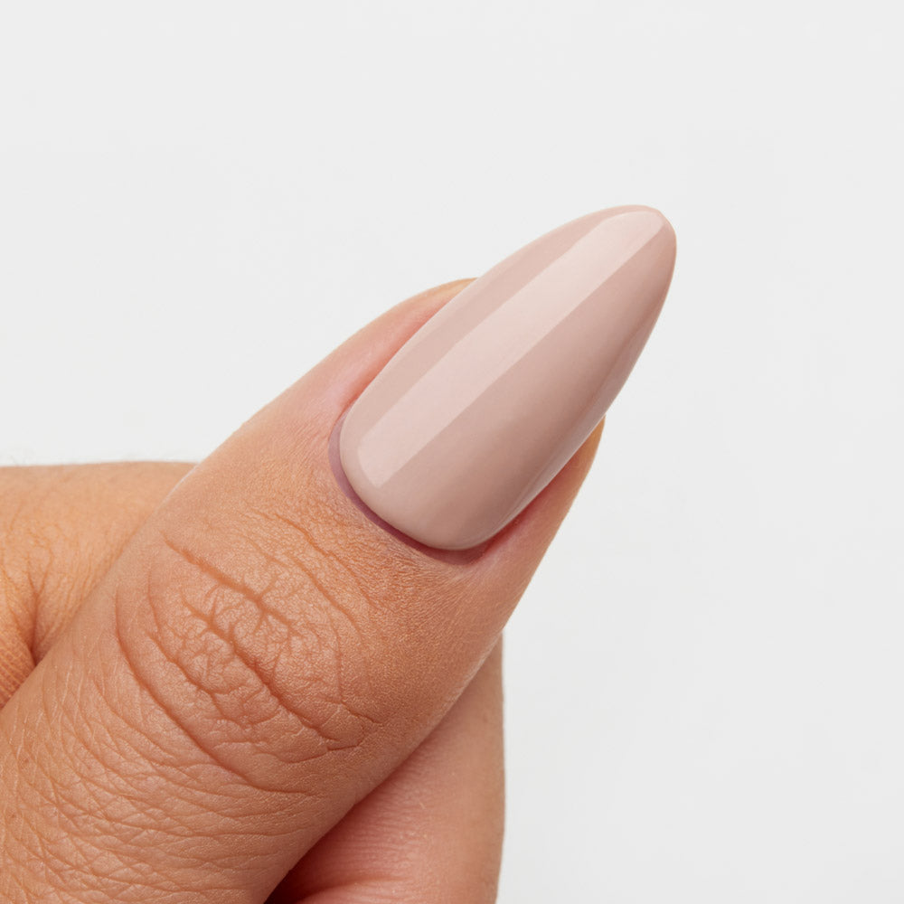 Gelous That's the Clay It Is gel nail polish swatch - photographed in New Zealand