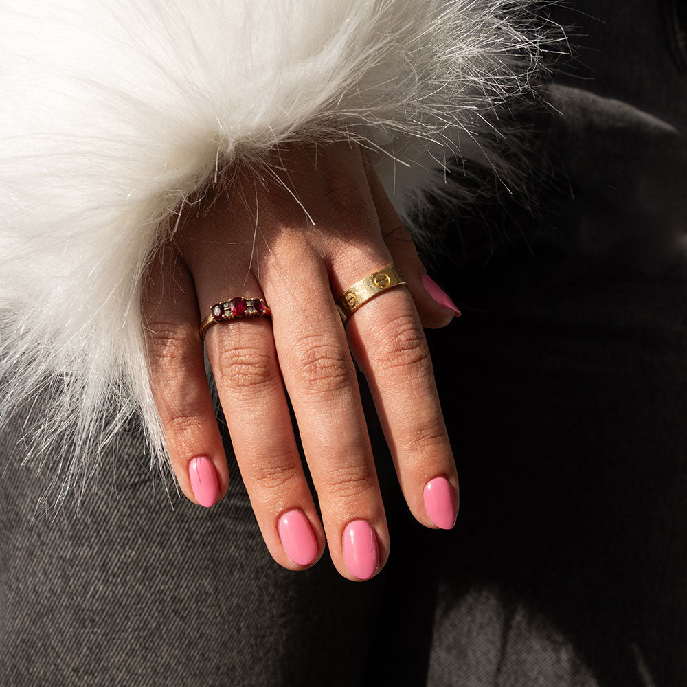 Gelous Talk to the Hand gel nail polish swatch - photographed in New Zealand