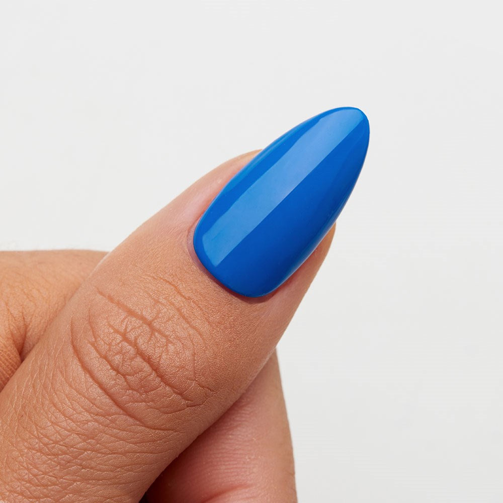 Gelous Vitamin Sea HEMA & TPO Free gel nail polish swatch - photographed in New Zealand on model